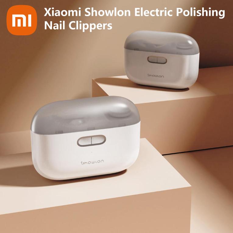 Xiaomi Showlon Электрические полирующие кусачки для ногтей Автоматический триммер для стрижки ногтей Подсветка Безопасный и удобный Для пожилых людей/Ребенка