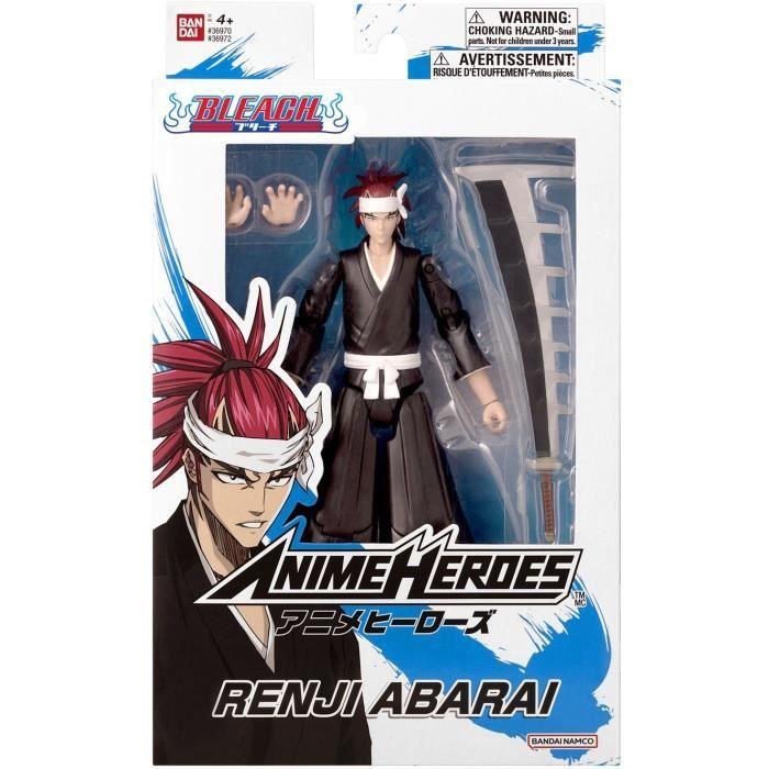 Фигурка Аниме Герои 17 см - Абарай Ренджи - Bleach - BANDAI