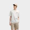 Fila X Maison Kitsune Fox T-Shirt Colorful Fox Fashion Classic Versatile Comfortable Short Sleeve Unisex Tops Cloud-White F11U529101F-WT