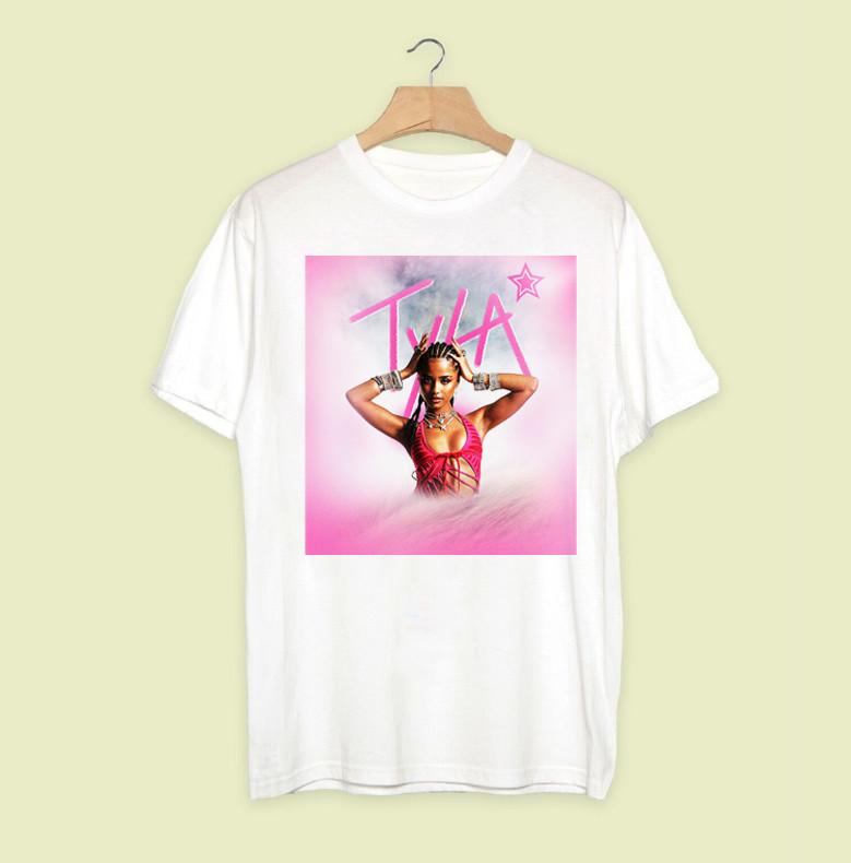Hot Tyla Singer Breathe Me White S-234XL t-shirt Men and Women Cotton CH073