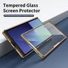 Чехол для Samsung Z Fold7: Складной, с гальваническим покрытием, узор «ромб», однотонная кожа, полное покрытие для Fold6/5, трансграничная совместимость.