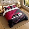 Bedding Set 1 Duvet Cover 2 Pillowcases AZ Alkmaar Print Soft Bed Linen Bedroom Decor