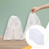 5 Pieces Non Woven Shoe Storage Bags Dustproof Bag Practical Lightweight Shoes Organizer