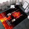 Rammstein Heavy metal band Carpets and Rug 3D Printing Carpet Floor Mat Living Room Bedroom Large Area Soft Carpet-JM003