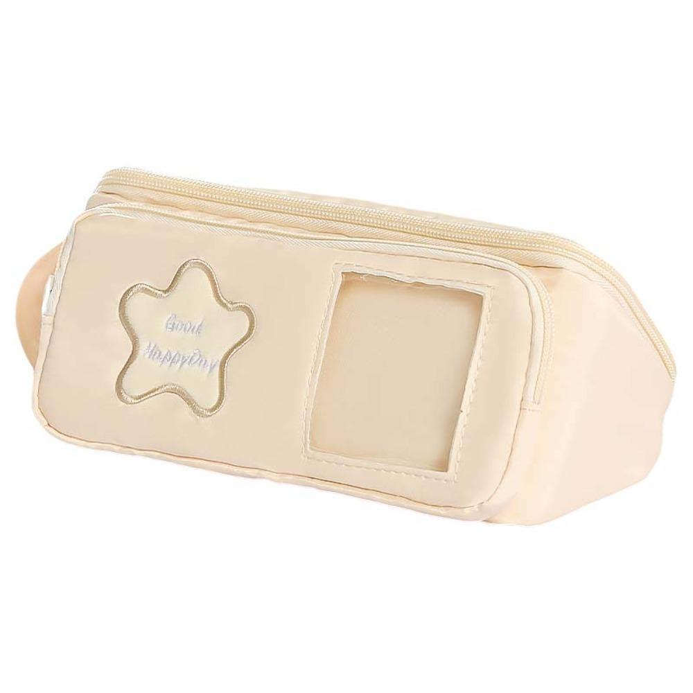 Handheld Korean Pencil Case Multilayer Ins Pencil Pouch Y2K Star Stationery Bag School