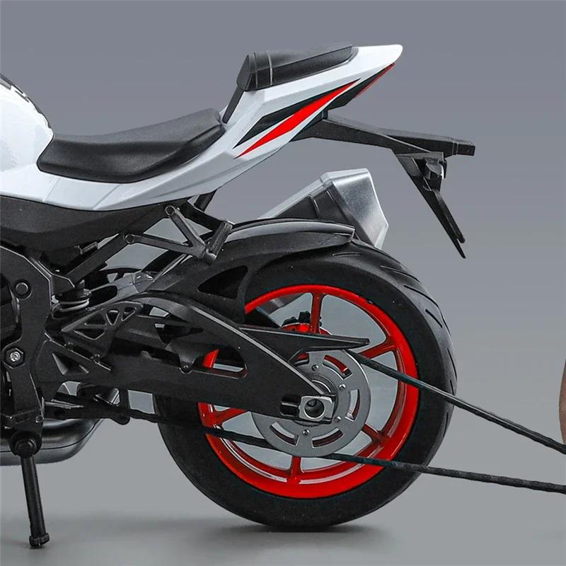 Большой размер 1/9 Suzuki GSX-1000R Alloy Racing Motorcycle Model Diecasts Street Sports Motorcycle Model Simulation Kids Toys Gifts