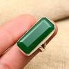 Ювелирные изделия из стерлингового серебра 925 пробы с зеленым ониксом ручной работы, милое кольцо для женщин