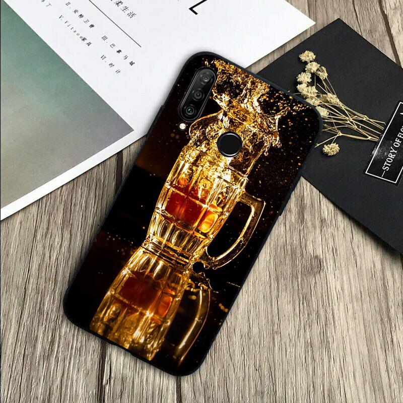 Пиво Алкоголь Лето Пузырьки Для Huawei Nova Y72 Y73 Y90 Y70 Y60 Y91 Y61 12s 12i 11i 8i 9 10 SE P40 Lite P60 P30 Pro Чехол