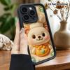 Phone Case: 2D flat design suitable for iPhone 18 17 16 15 14 13 Pro protective case, chef little bear, perfect Christmas and Halloween holiday gift