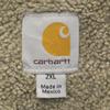 carhartt Активная куртка 2XL бежевая подкладка из боа, большой размер Мужская Б/У
