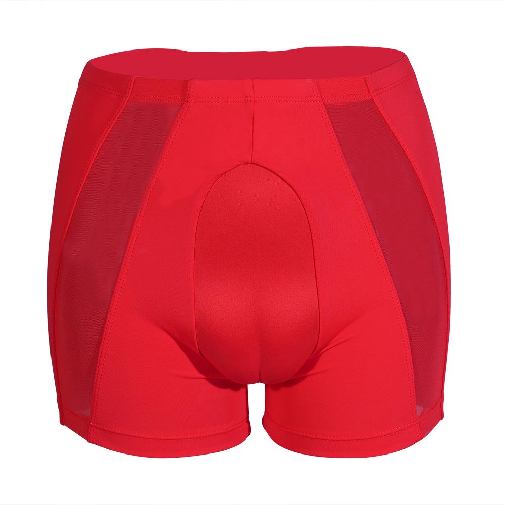 "Мужское нижнее белье для переодевания Mandino": Скрытый треугольник для коррекции фигуры больших размеров"