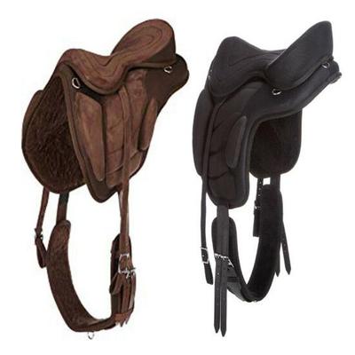 Синтетическое универсальное безленчиковое седло Freemax Седло для лошади Седло для английской езды Черное седло Доступны все размеры