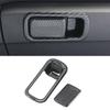 For Volkswagen VW T-ROC 2017- Car Glove Box Copilot Storage Switch Handle Sequins Stickers Trim