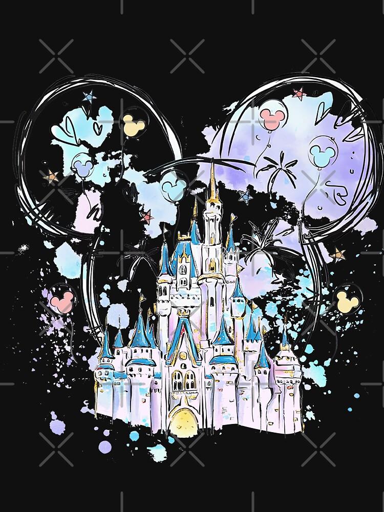 Mickey Mouse & Friends Mouse Ears and Castle Classic T-Shirt