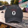 Little Devil Fun Print Washed Baseball Cap Unisex Duck Tongue Hat for Outdoor Sports  Daily Wear