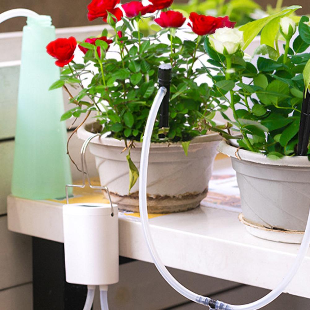 Автоматическая система полива комнатных растений Система самополива Безопасная и низкое потребление с таймером Простая установка Инструмент для полива
