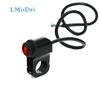 LMoDri водонепроницаемые мотоциклетные переключатели из алюминиевого сплава 7/8 "22 мм, переключатель фар на руль и с красной светодиодной подсветкой 12 В
