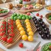 Пенопластовые искусственные помидоры на веревке, реалистичные поддельные фрукты, поделки в стиле кантри, украшение-помидор, декор для свадьбы и вечеринки