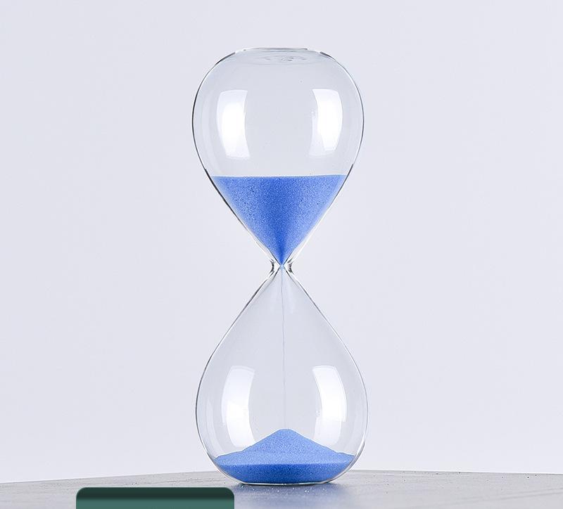 5/10/30/60 Minutes Time Hourglass Timer Home Decoration Glass Hourglass Ornaments Household Items Sand Timer Yellow Sand Timer