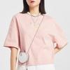 Li-Ning Casual Loose Fit Half Sleeve T-Shirt Women Tops Misty-Rose-Pink AHSQ246-1