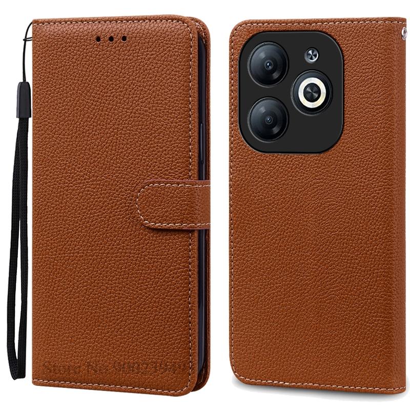 Для Infinix Smart 8 / Smart 8 Pro Чехол-кошелек кожаный флип-чехол для Infinix Smart 8 Чехол 8 Plus X6525 X6525D X6525B Чехол для телефона