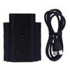 Dummy Battery Power Adapter for NP F970 F550 F770 Double Sided Camera Battery Power Supply Mount