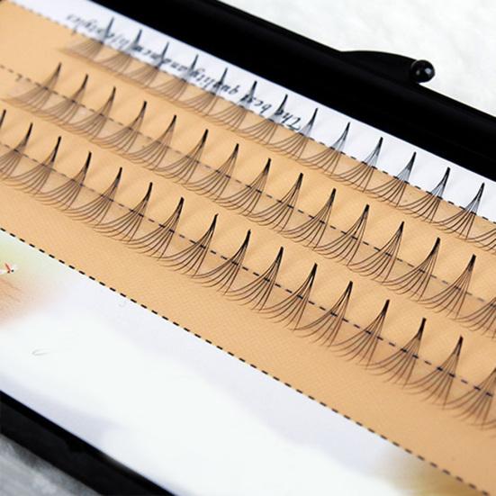 57 шт. отдельных НАКЛАДНЫХ ресниц 8 10 12 мм черные ресницы для наращивания