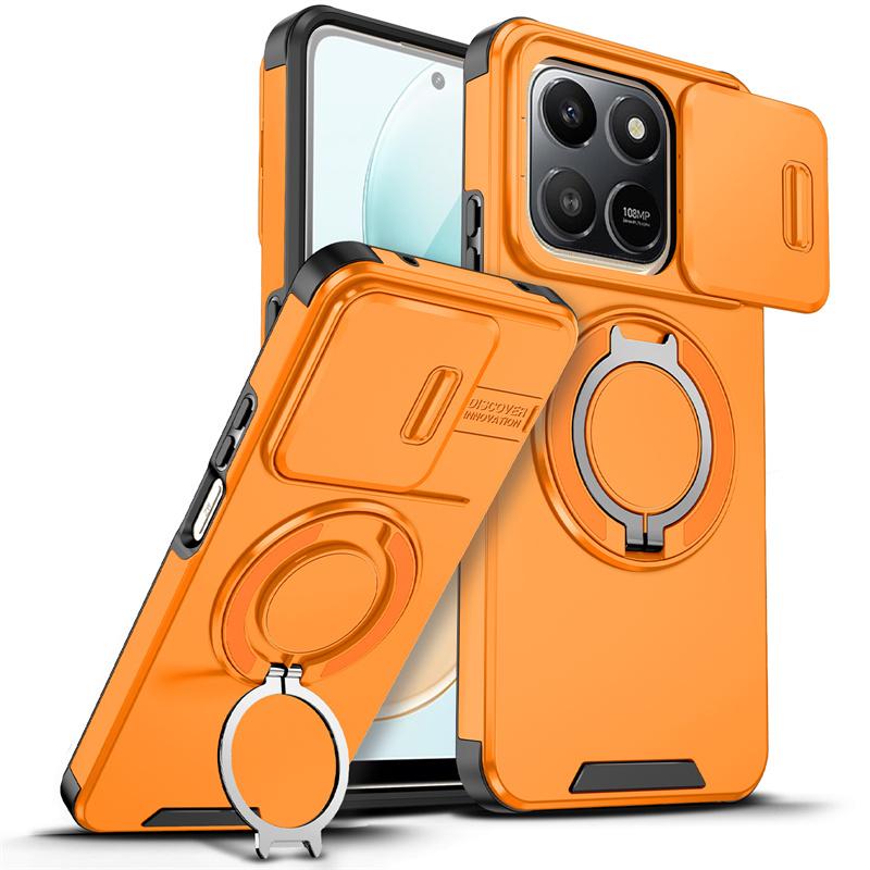 Для Honor 400 Smart 5G X7D X8D Защитная крышка-броня с защитой объектива камеры-слайдера Funda Для Honor X5C Plus Защитные бамперы военного класса Чехол с кольцом