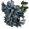 7 Heads Dahlia Bunch Flowers Brushed Cloth Violet Bridal Bouquet  Wedding Party