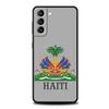 shipping Haiti Flag Soft Phone Case For Samsung Galaxy S25 Edge S24 Plus S23 FE S22 S21 S20 Ultra 5G S10 Black Protect Cover