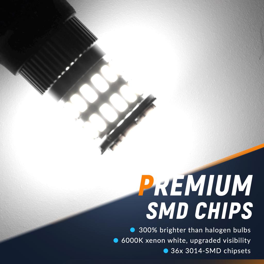 2 шт. 12 В/24 Вт PW24W светодиодная лампа для A4 VW CC Golf MK7 BMW F30 3 серии Skoda Yeti дневные ходовые огни DRL 6000K ксенон белый