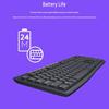Logitech Полноразмерная беспроводная мультимедийная клавиатура K270