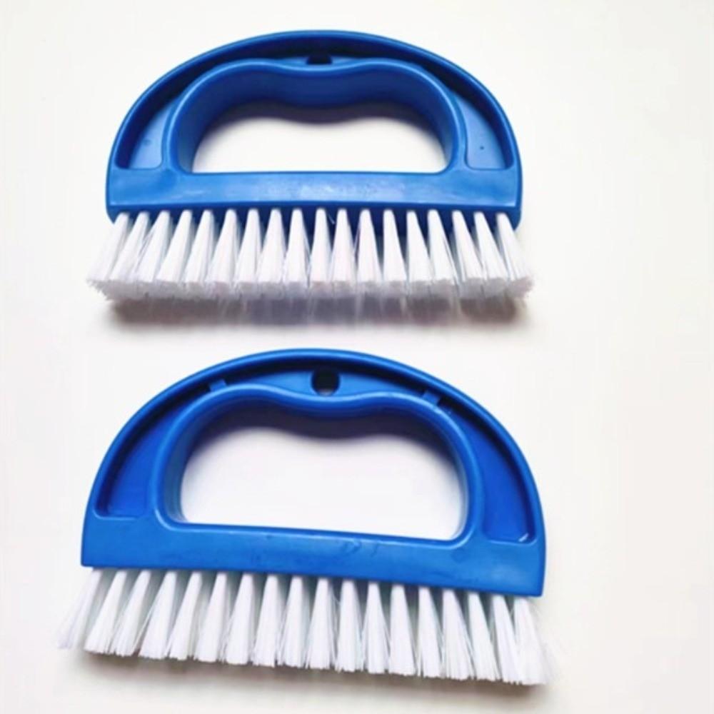 Curved Handle Gap Brush Fine Bristle Scrubber Brush Durable Car Cleaning Brush Car Floor Mats