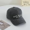 Japanese English Letters Baseball Cap Neutral Style Men and Women Can Wear Retro Soft Top Baseball Hats To Make Their Faces Look Small