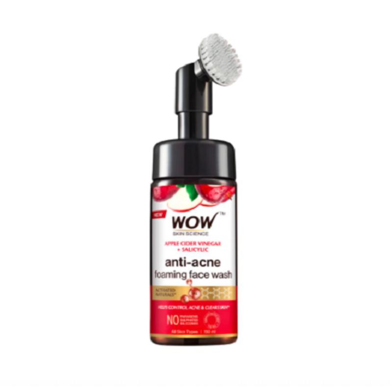 WOW Skin Science Пенка для умывания с яблочным уксусом, 150 мл, 1 шт.