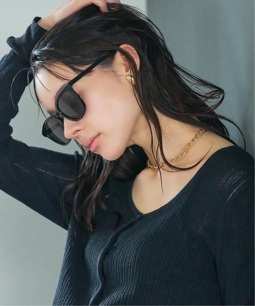 Солнцезащитные очки УФ УФ спортивные [Zoff] [Веб-эксклюзив] в стиле Веллингтон (Черный 2) Легкий, защита, порез, унисекс, мужской, женский, мужской, женский,