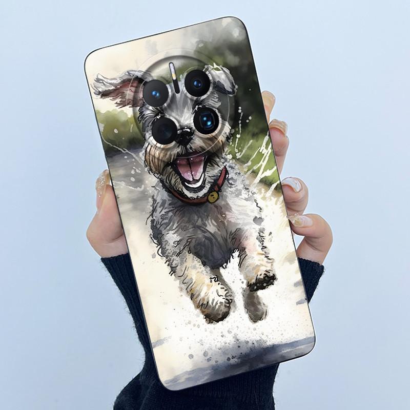 Чехол для телефона Huawei Mate 50 50 Pro 50E Чехол Mate50 Модный Простой Цветочный Мягкий Жидкий Силиконовый Чехол Для Mate50Pro Fundas