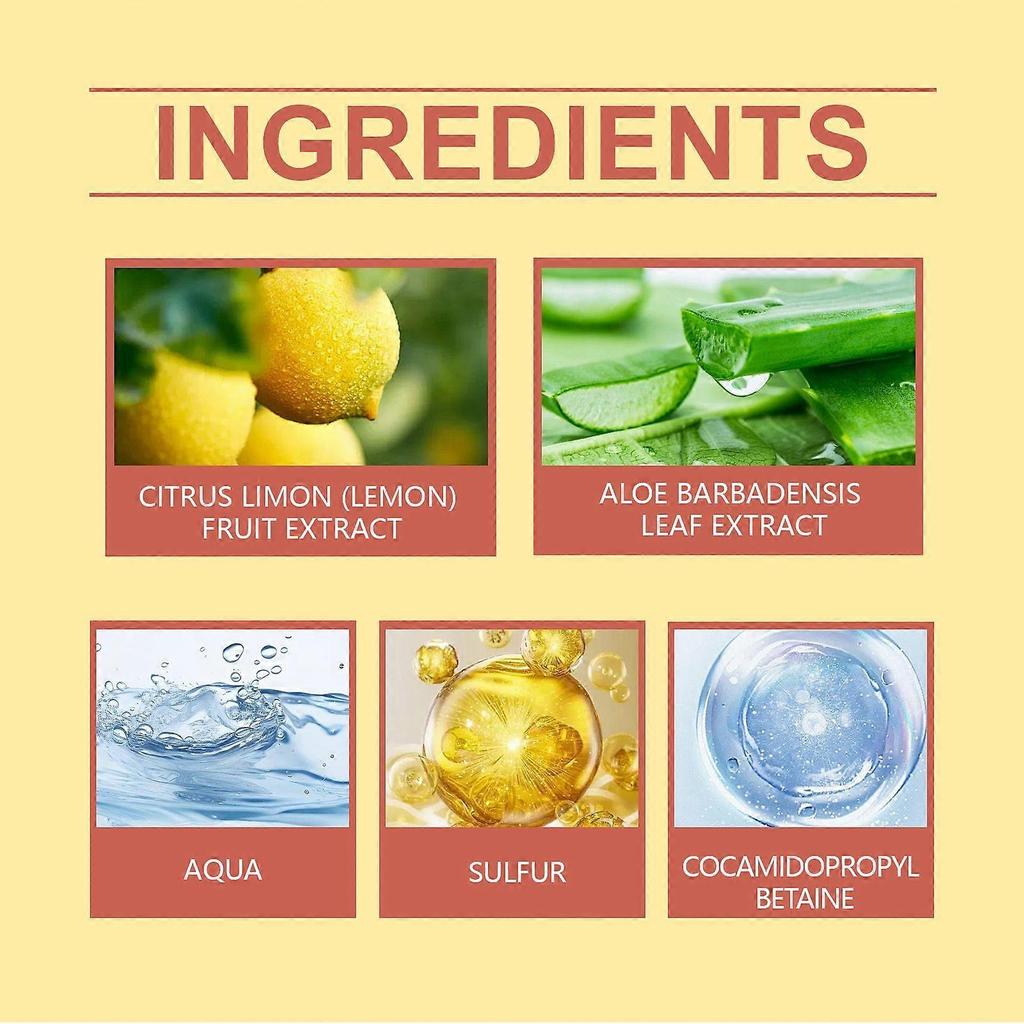 Eelhoe Sulfur Cleansing Body Wash - Moisturizes Skin, Relieves Dryness, Gentle And Refreshing Bath