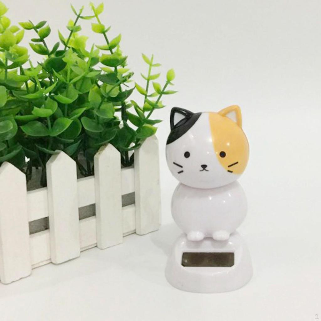 Игрушка-пупс, автоматическая, дружелюбная, без необходимых аксессуаров, танцующая фигурка на солнечной энергии для приборной панели