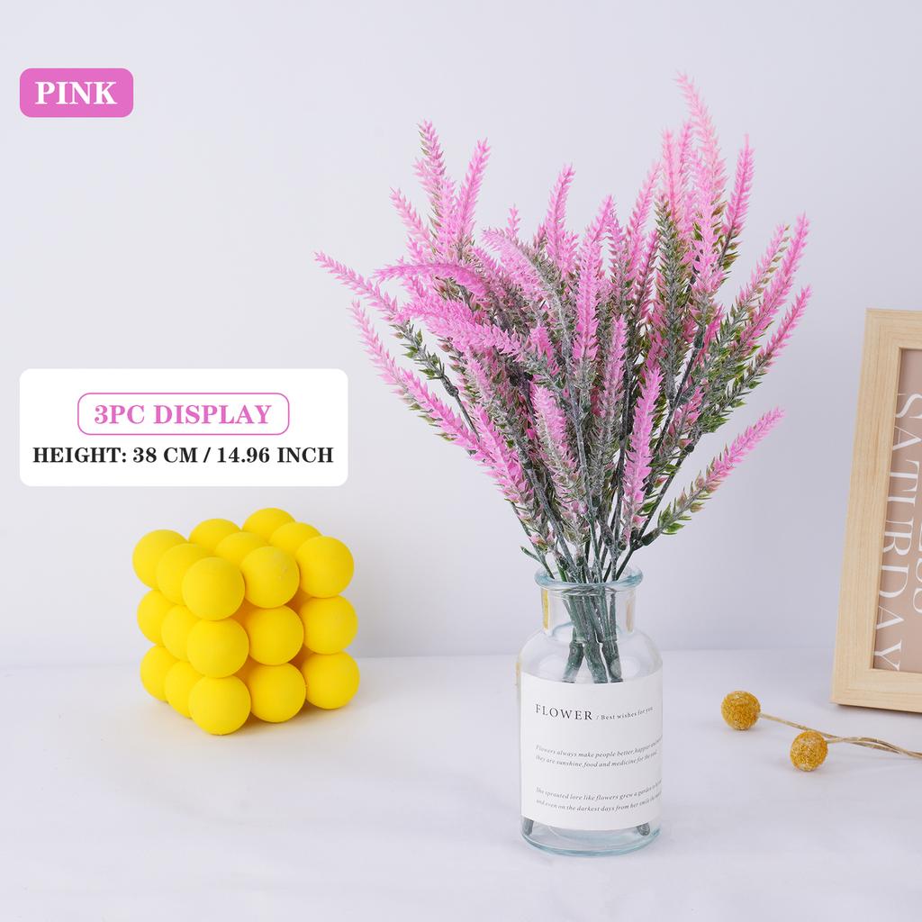 38cm/14.96inch Artificial Plant Lavender Home Decoration Flower Photography Props Wedding Centros Room Beaytiful Decorativos