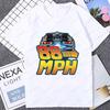 Unisexs Clothing Doc Brown Back To The Future Back To The Future 121 Gigawatts Fun Tops Tee T Shirt Loose Tops TShirt