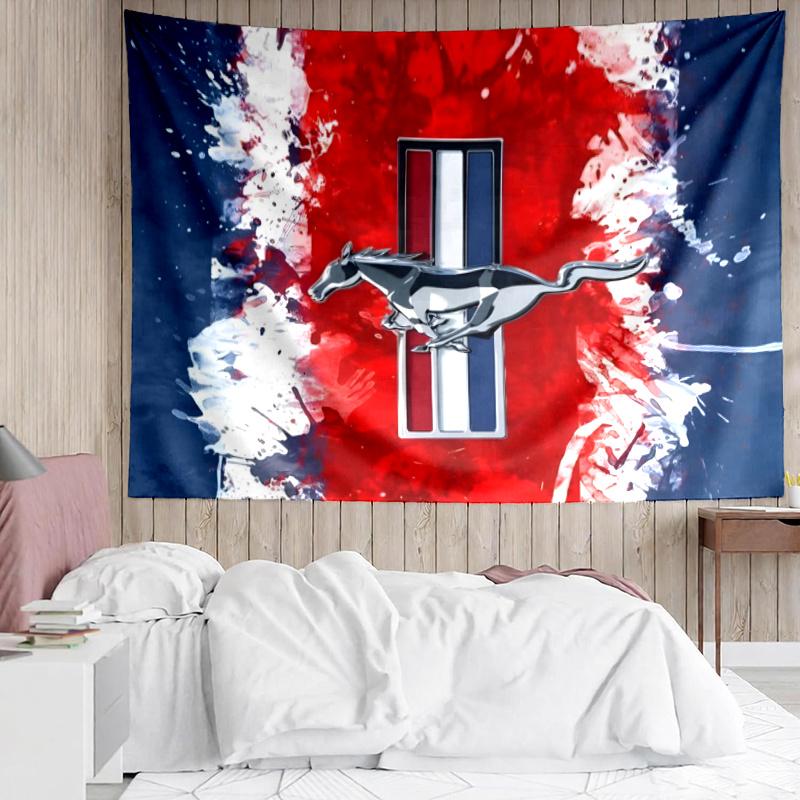 Mustang Wall Hanging Tapestry Wall Cloth Tapestries Decor Wall Bedroom Decoration