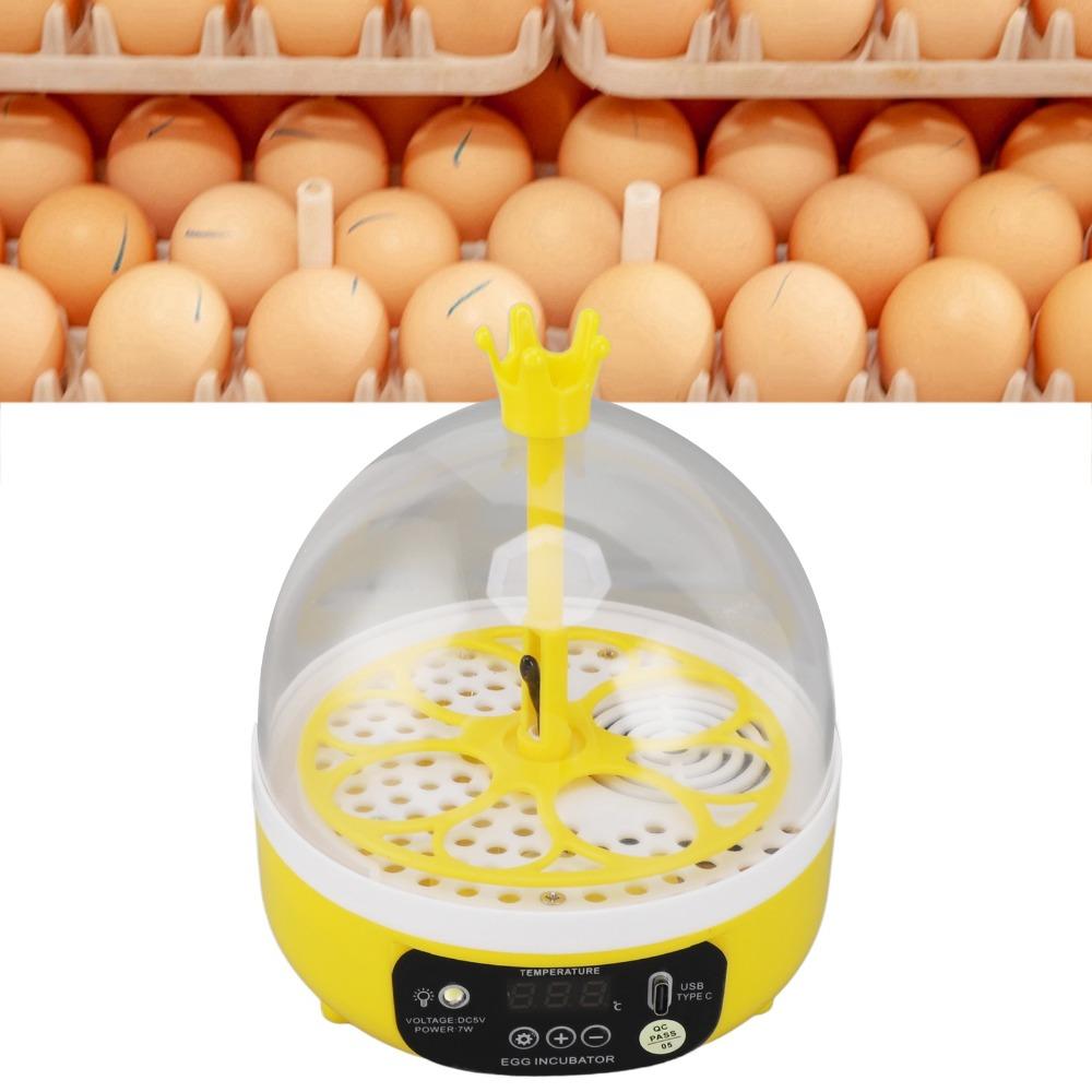1 set Humidity Control Poultry Hatching Machine ABS Home Incubator Outdoor Use