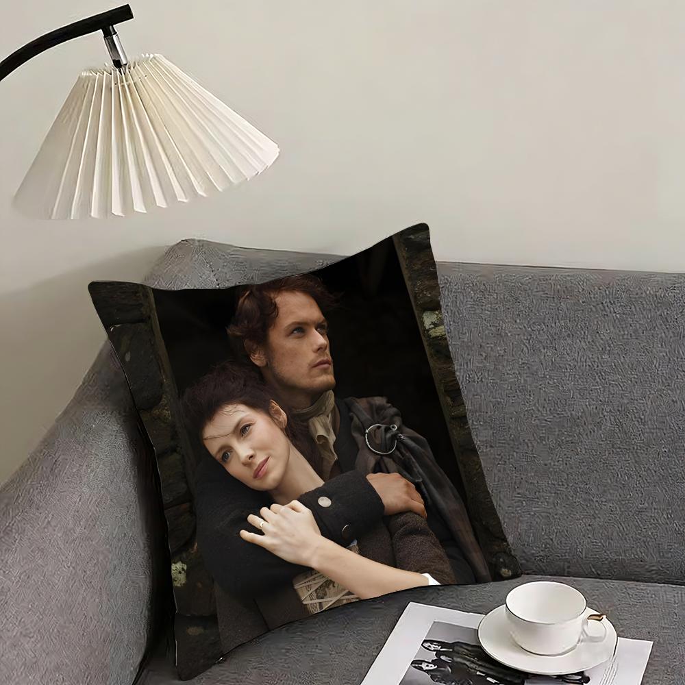 Подушка-подушка для фильма O-Outlander Наволочка Ультрамягкая, приятная для кожи Ткань Облачный комфорт и скрытая молния