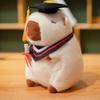 Graduation Capybara Cartoon Plush Toy Soft Doll Graduation Season Student Gift