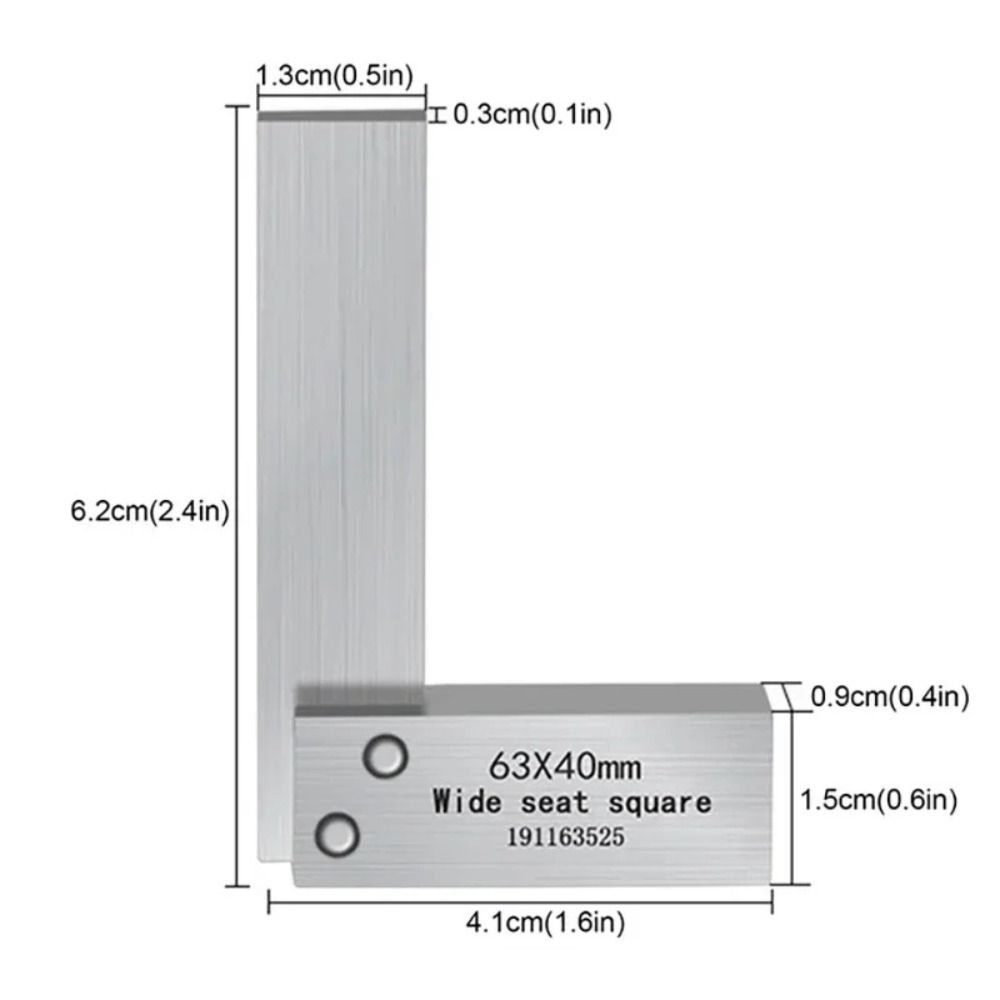 Маркировка Линия для разметки Измеритель для деревообработки Высокоточный угольник Линейка Транспортир для деревообработки