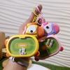 Plastic Magnetic Horse-Racing Keychain Cartoon Backpack Charm Novelty Keychain  School Bag Ornament