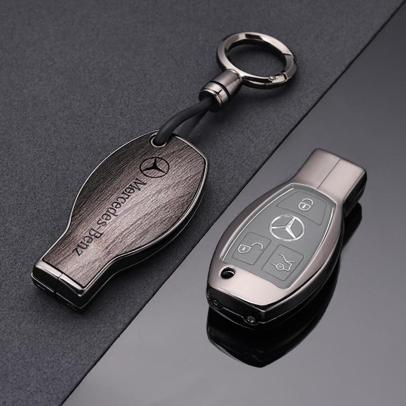 SFX1 For Mercedes Benz A B C E Class GLS GLA GLK GLC CLS CLA AMG W176 W204 W205 W212 W463 Leather Car Remote Key Case Cover Shell