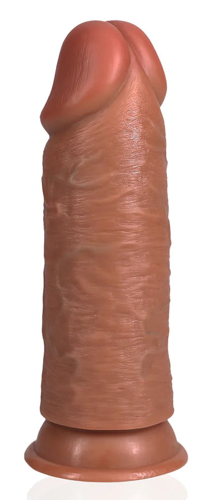 Gode Extra Thick 20.5 x 6.5cm Marron - Real Rock - Godes Réalistes