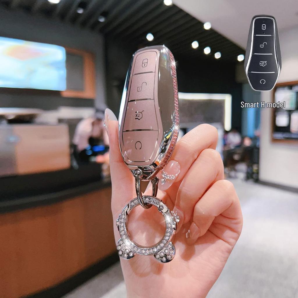 Чехол для ключа BYD для Qin PLUS, Tang DMI, Dolphin, Seagull, e2, Song Pro, Qin, Han EV, e6